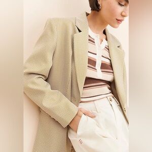 Anthropologie Mare Mare School Girl Oversized Blazer